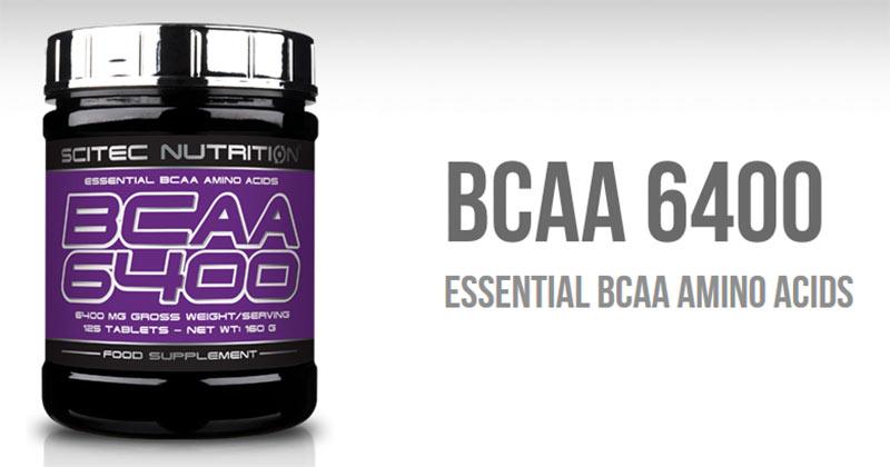 Scitec Nutrition - Αμινοξέα BCAA's - BCAA 6400, 125 tablets