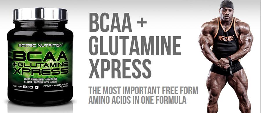 Scitec Nutrition - Αμινοξέα - BCAA + GLUTAMINE XPRESS 600 gr