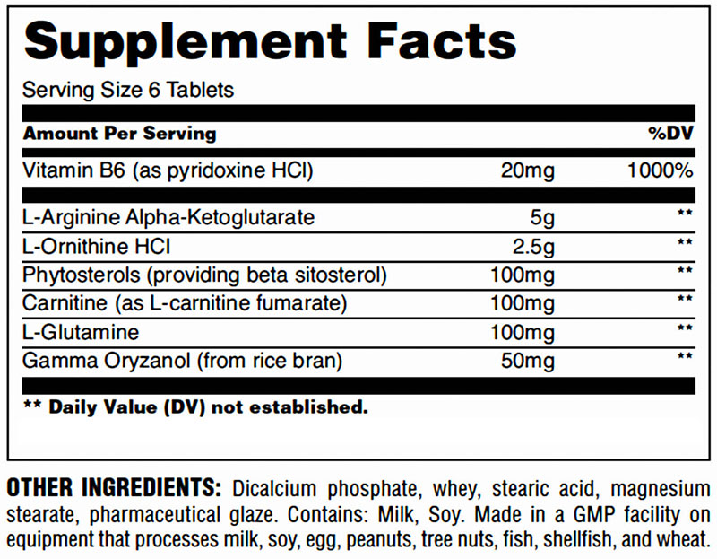 Universal Nutrition - Ειδικά Προϊόντα - GH MAX 180 tablets