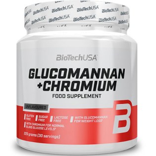 BioTechUSA-Glucomannan-Chromium-225-gr