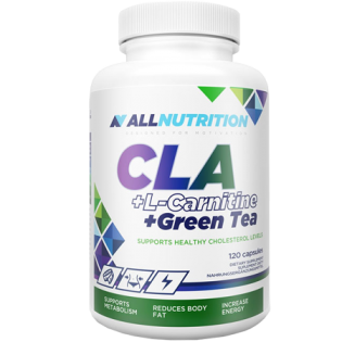 allnutrition_cla_green_tea_l_carnitine_120_caps