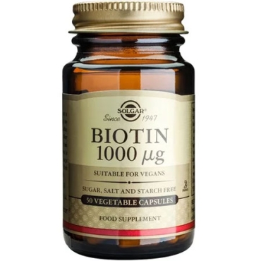 Biotin 1000μg 50 veg. caps 