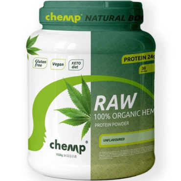 Raw 100% Organic Hemp 1020 gr Unflavoured/Άγευστη