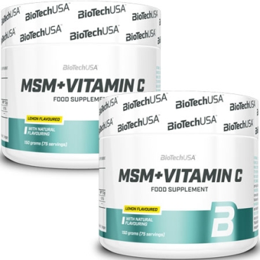 2 x MSM + Vitamin C 1500 mg, 150 gr
