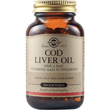 Cod Liver Oil 100 soft gels
