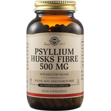 Psyllium Husks Fiber 500 mg 200 veg. caps