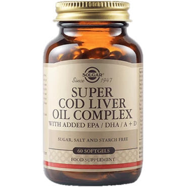 Super Cod Liver Oil Complex 60 softgels