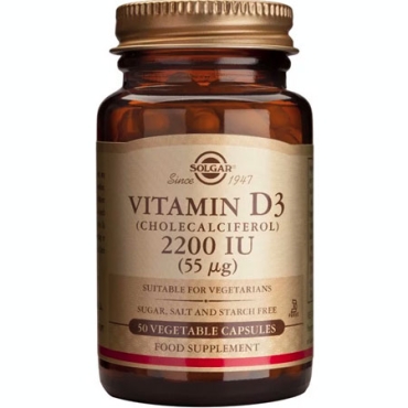 Vitamin D3 2200 IU 50 veg. caps