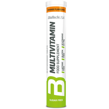 Multivitamin Effervescent 20 tablets - Orange