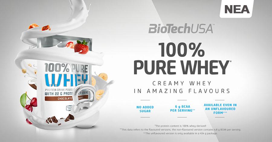 Biotech USA - Πρωτεΐνες - 100% Pure Whey 2270 gr