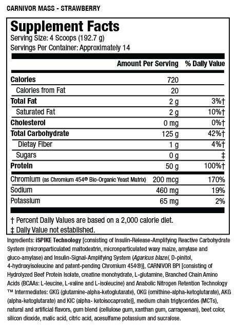 Muscle Meds Beef Protein Carnivor Mass 2716 gr 