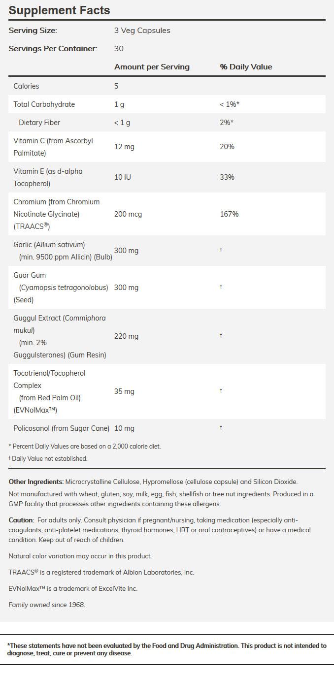 Now Foods Βιταμίνες - Μέταλλα - Ιχνοστοιχεία Cholesterol Support - 90 Vcaps 