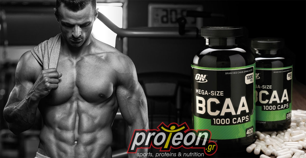ON - Optimum Nutrition Αμινοξέα BCAA's BCAA 1000 mg 400 capsules