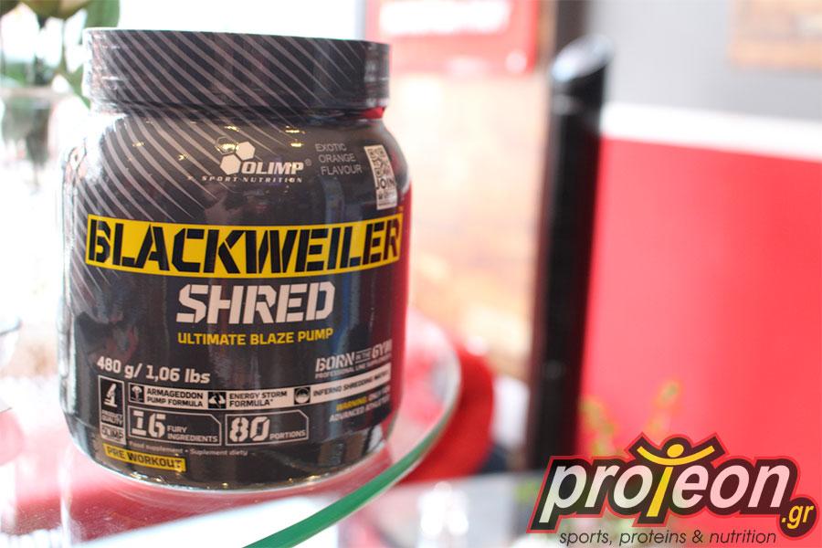 Olimp Sport Nutrition Προ-Προπονητικά / Pre-Workout - Νιτρικά Οξείδια - Nitric Oxide Blackweiler Shred 480 gr 