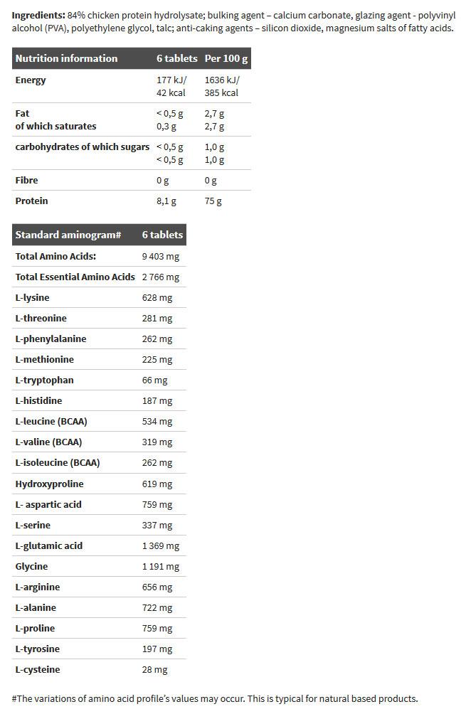 Olimp Sport Nutrition - Αμινοξέα - Gold Chicken-Pro Amino 9000 Mega Tabs 300 tabs