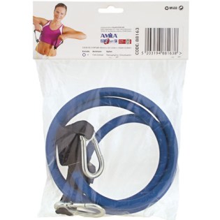 Amila-Gym-Tube-με-Clip---Λάστιχο-Γυμναστικής-Μπλε-3