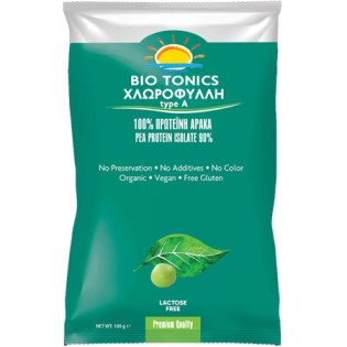 BIOTONIC-Χλωροφύλλη-σε-σκόνη-με-Πρωτεΐνη-Αρακά-100-gr