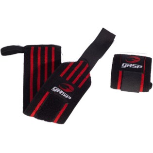 Gasp-Hardcore-Wrist-Wraps-Black-Red4