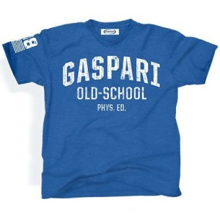 Gaspari-T-Shirt-Gaspari-Old-School-Blue