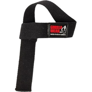 Gorilla-Non-Padded-Lifting-Straps-Black