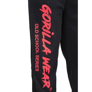 Gorilla-Wear-Augustine-Old-School-Pants-Black-Red-3