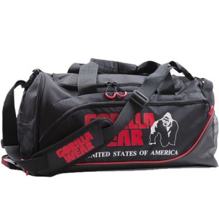 Gorilla-Wear-Jerome-Gym-Bag-Black-Red