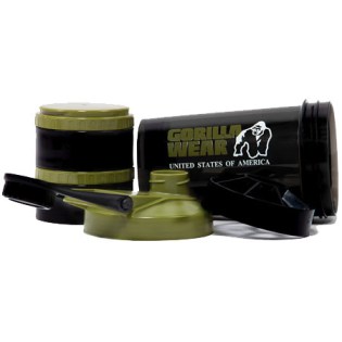 Gorilla-Wear-Shaker-2-GO-500-ml-Black-Army-Green-2