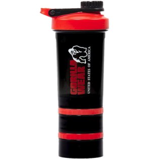 Gorilla-Wear-Shaker-2-GO-500-ml-Black-Black-Red