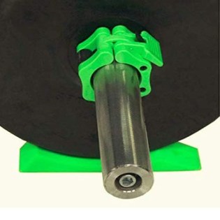 Power-System-Barbell-Insert-Deadlift-Wedge-Green-2