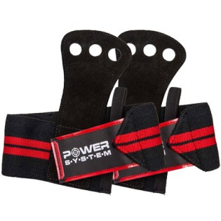 Power-System-Crossfit-Grips-Red