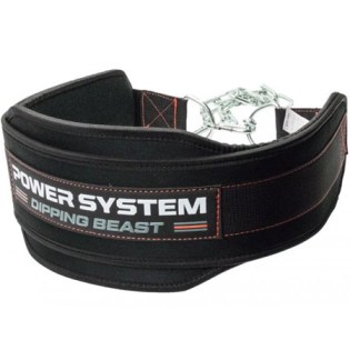 Power-System-Dipping-Belt-Black-Red