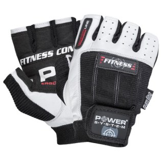 Power-System-Gloves-Fitness-White-Black
