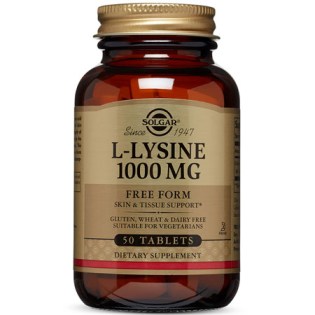 Solgar-L-Lysine-1000mg-tabs