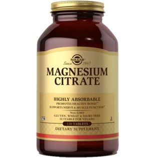 Solgar-Magnesium-Citrate-200mg-120-tablets