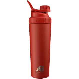 Syntrax-Primus-Steel-AeroBottle-Red