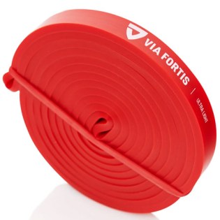 Via-Fortis-Resistance-Band-Ultra-Light-Red