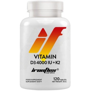 Vitamin D3 4000iu + K2 120 tablets