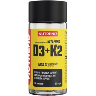 Vitamins D3 + K2 90 caps