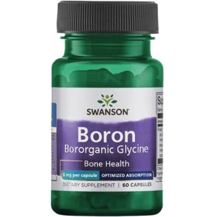 Boron Albion Boroganic Glycine 6 mg 60 veg caps