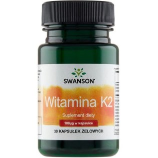 Vitamin K2 100 mcg 30 caps