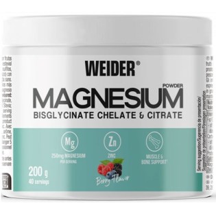 Magnesium Powder Bisglycinate Chelate & Citrate 200 gr