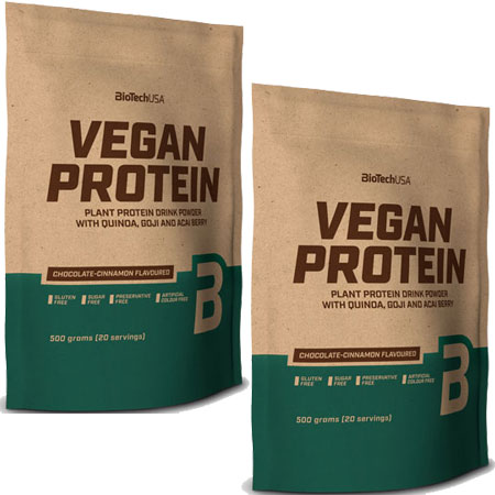 2 x Vegan Protein 500 gr