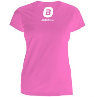 BioTechUSA-T-Shirt-V-Neck-Pink-2