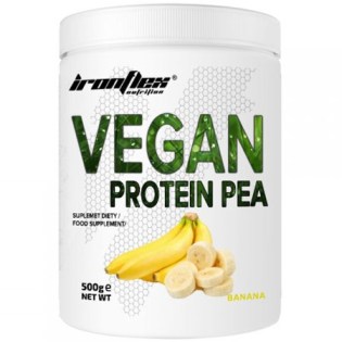 Ironflex-Vegan-Pea-Protein-500-gr-Banana