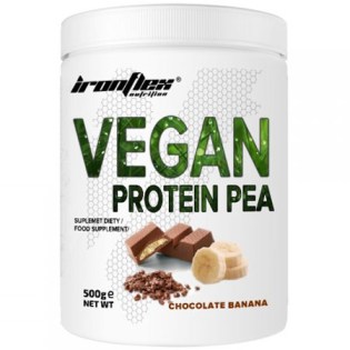 Ironflex-Vegan-Pea-Protein-500-gr-Chocolate-Banana