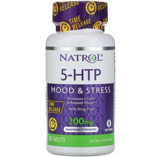 Natrol-5-HTP-Time-Release-200mg-30-tablets