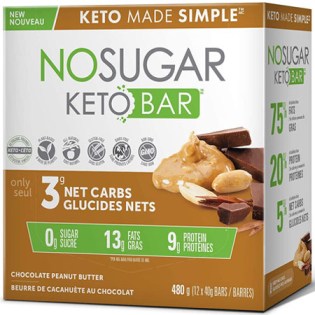 No-Sugar-Company-Keto-Bar-Snack-12-x-40-gr-Chocolate-Peanut-Butter