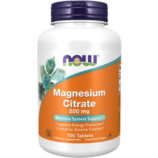 Now-Foods-Magnesium-Citrate-200mg-100-Tablets