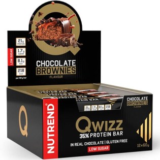 Nutrend-QWIZZ-Protein-Bar-12-x-60-gr-Chocolate-Brownies