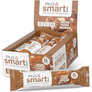 PhD-Smart-Bar-12-x-64-gr-Salted-Fudge-Brownie